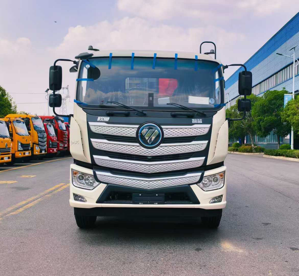 福田歐曼15方純電動壓縮式垃圾運輸車圖片2