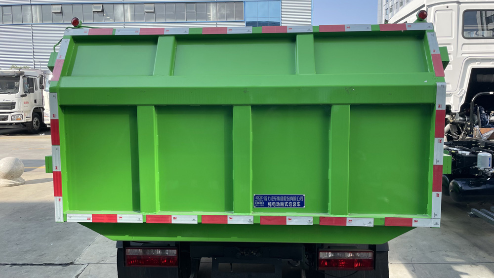 江淮駿鈴純電動廂式垃圾運輸車圖片5