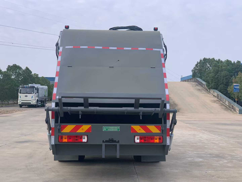 解放14方純電動高端壓縮垃圾車EV圖片5